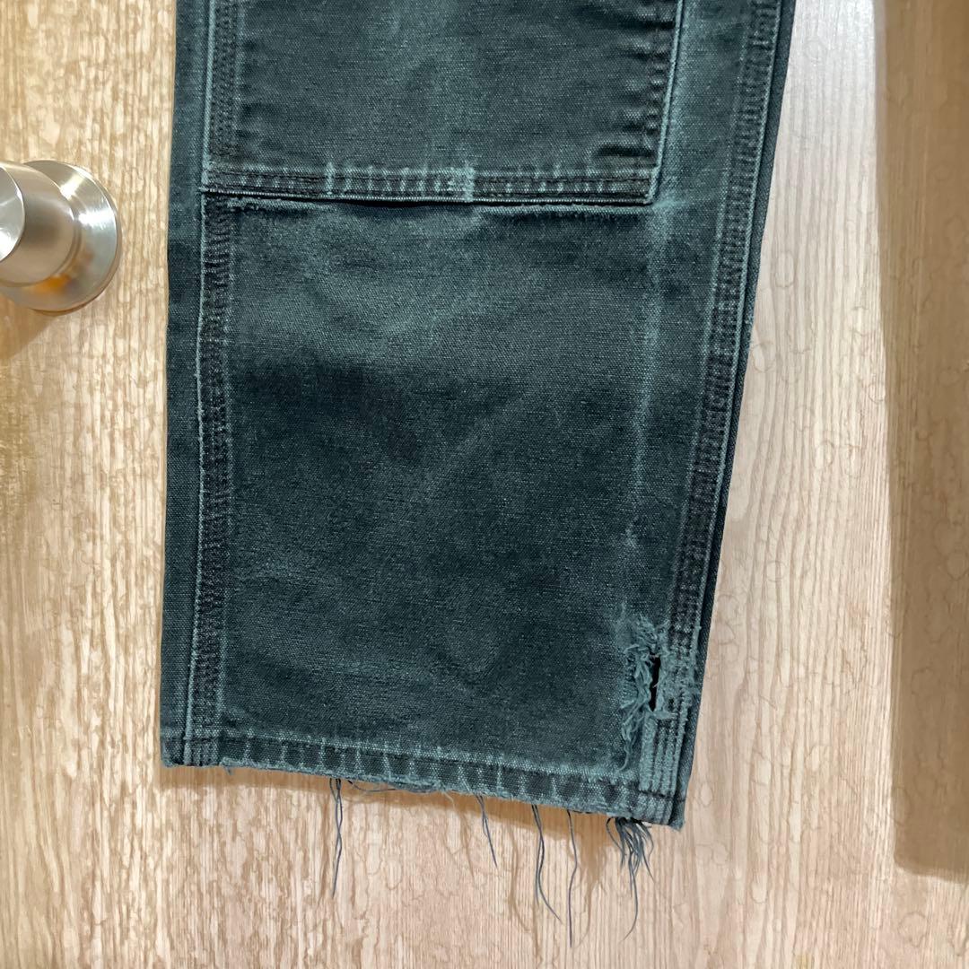 Carhartt ダブルニー ワークパンツ USA製 34×30 フェード