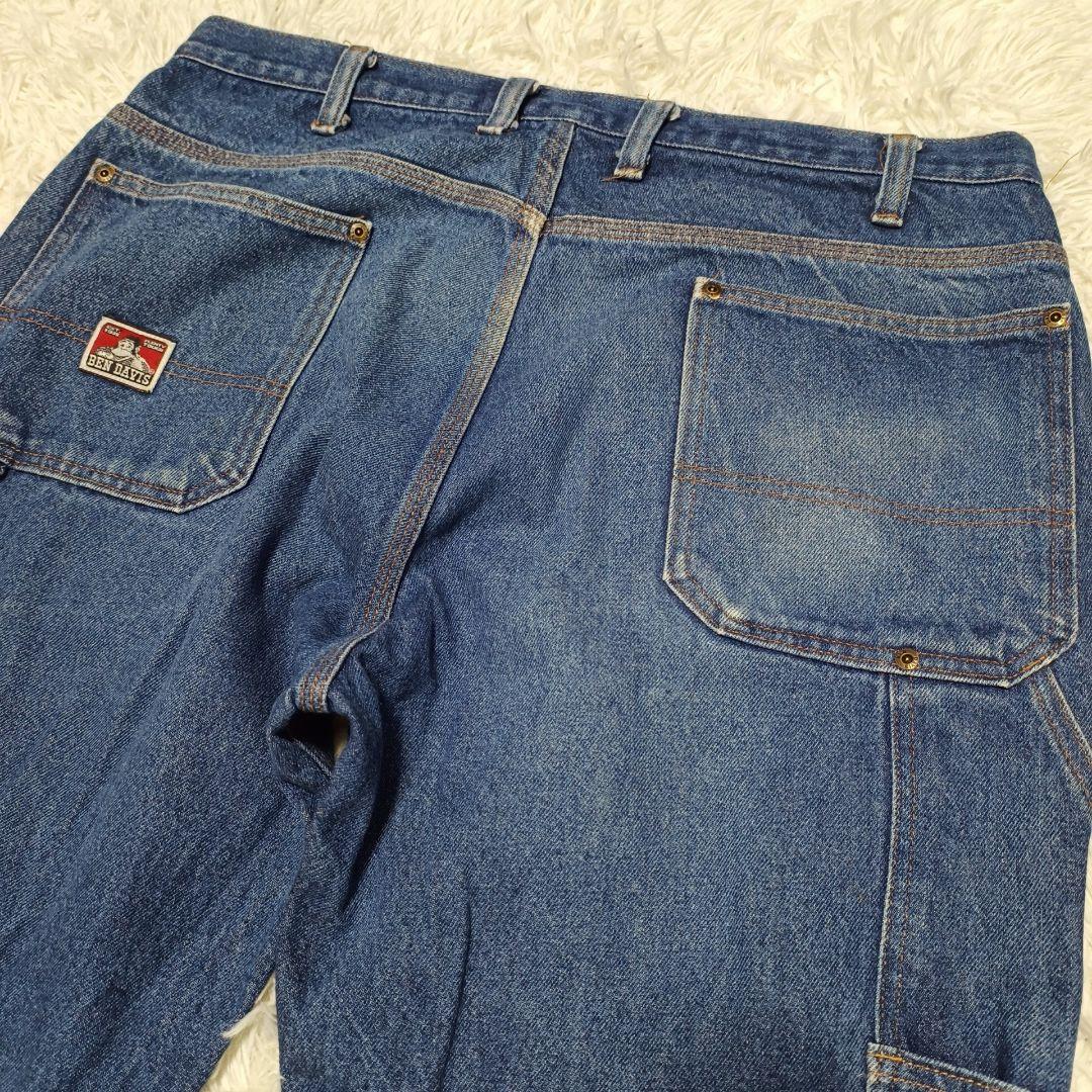 90s ベンデイビス デニムペインターパンツ ゴリラパッチ