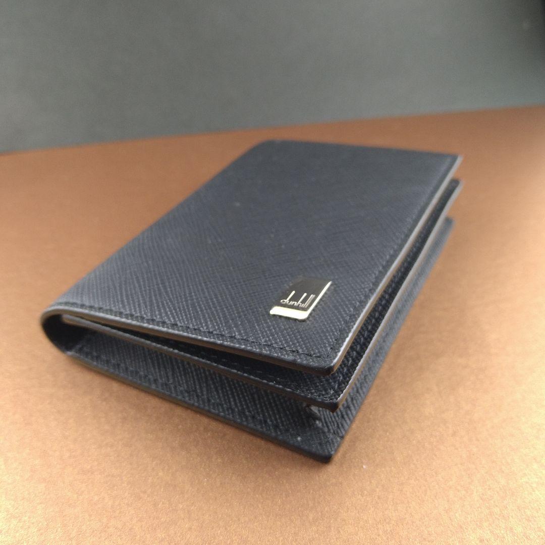 dunhill 名刺入れ ダンヒル レザー ブラック dunhill PLAIN
