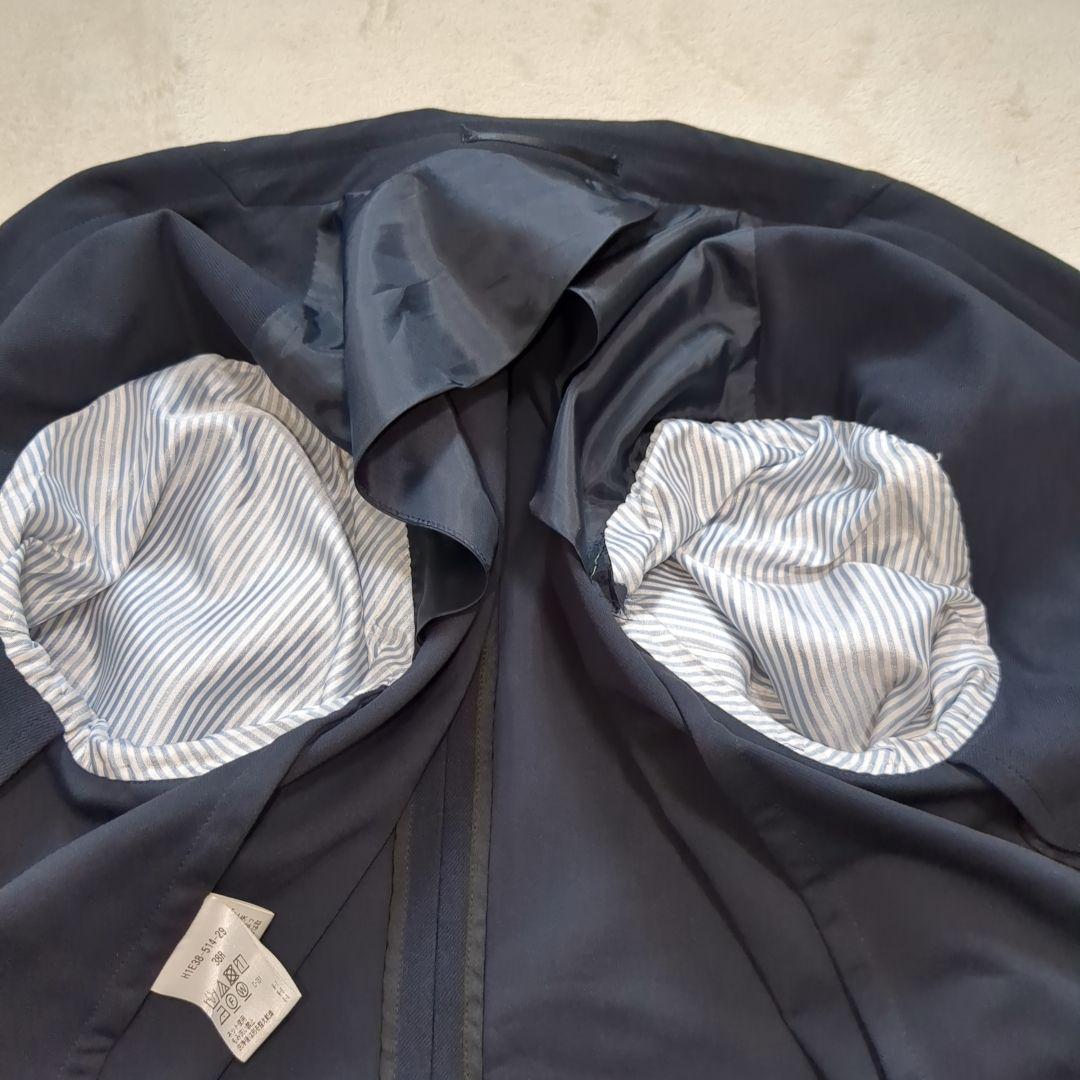 マッキントッシュフィロソフィー スーツ スーパーストレッチ ネイビー 38サイズ