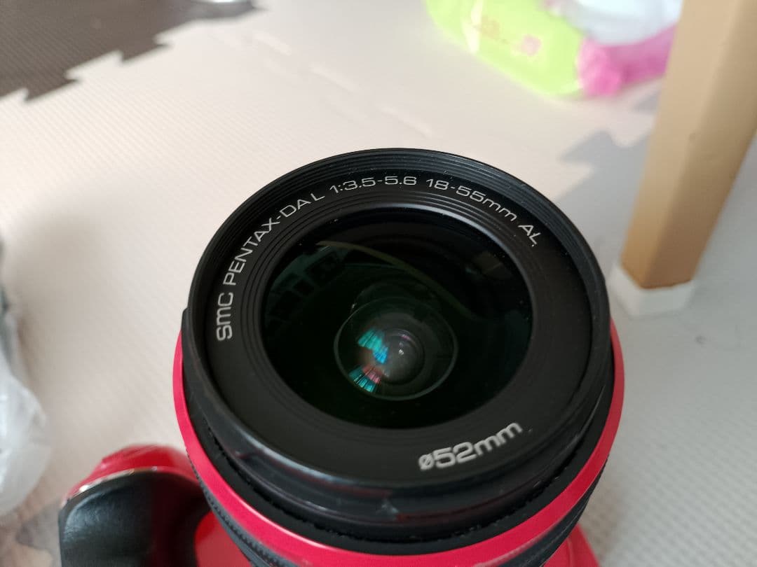 PENTAX K-x デジタル一眼レフカメラ レッド18-55レンズ付4600枚