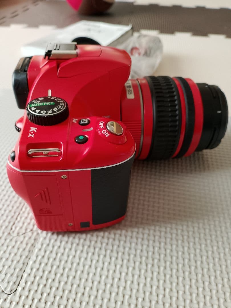 PENTAX K-x デジタル一眼レフカメラ レッド18-55レンズ付4600枚