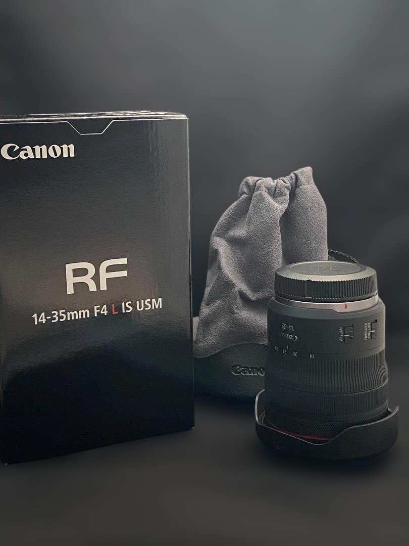 【極美品】Canon RF14-35mm F4 L IS USM（防湿庫保管）