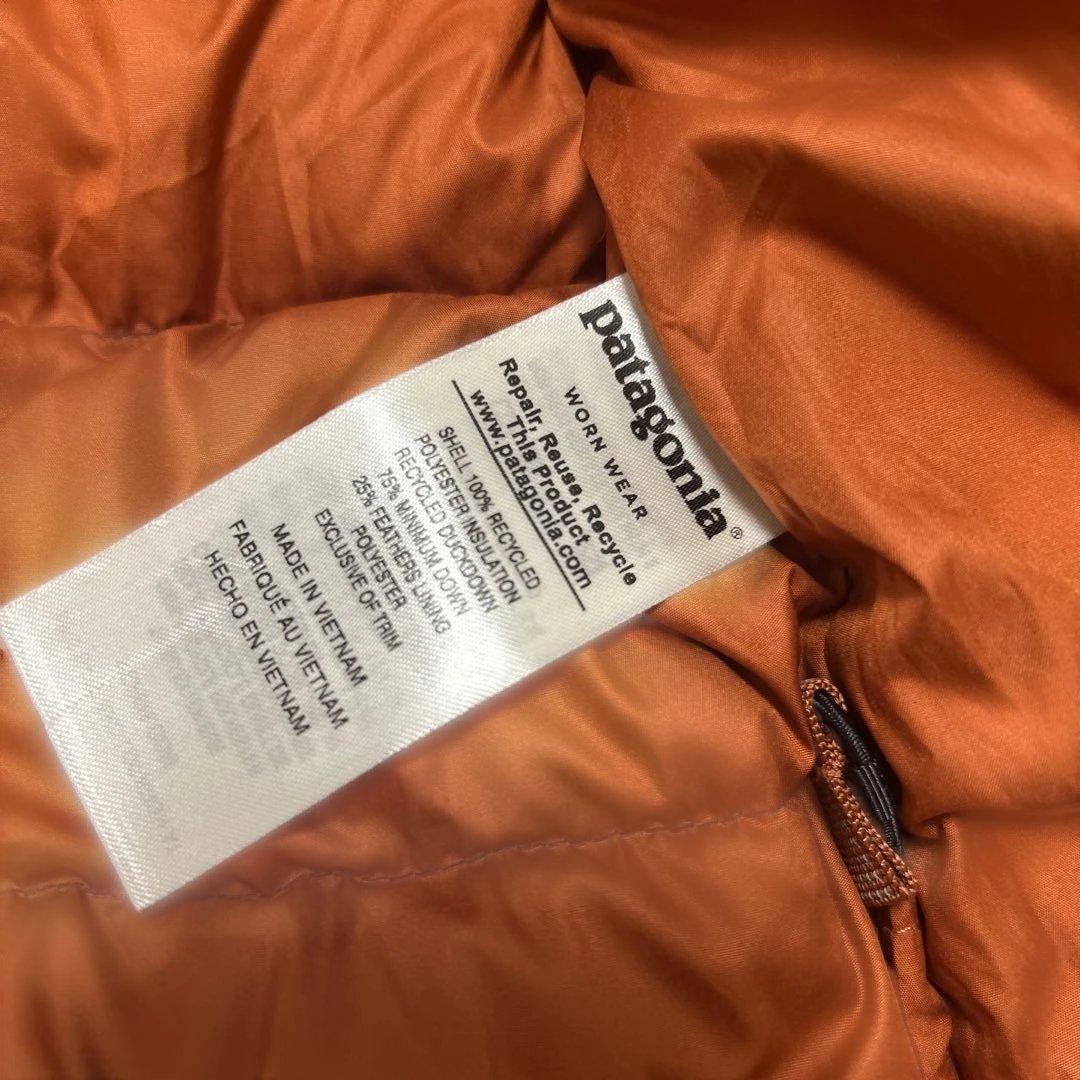 【美品】パタゴニア ダウン キッズ　ネイビー M140