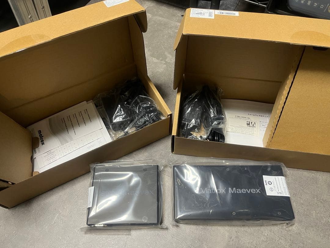 matrox エンコーダ、デコーダ MVX-E5150F、MVX-D5150F