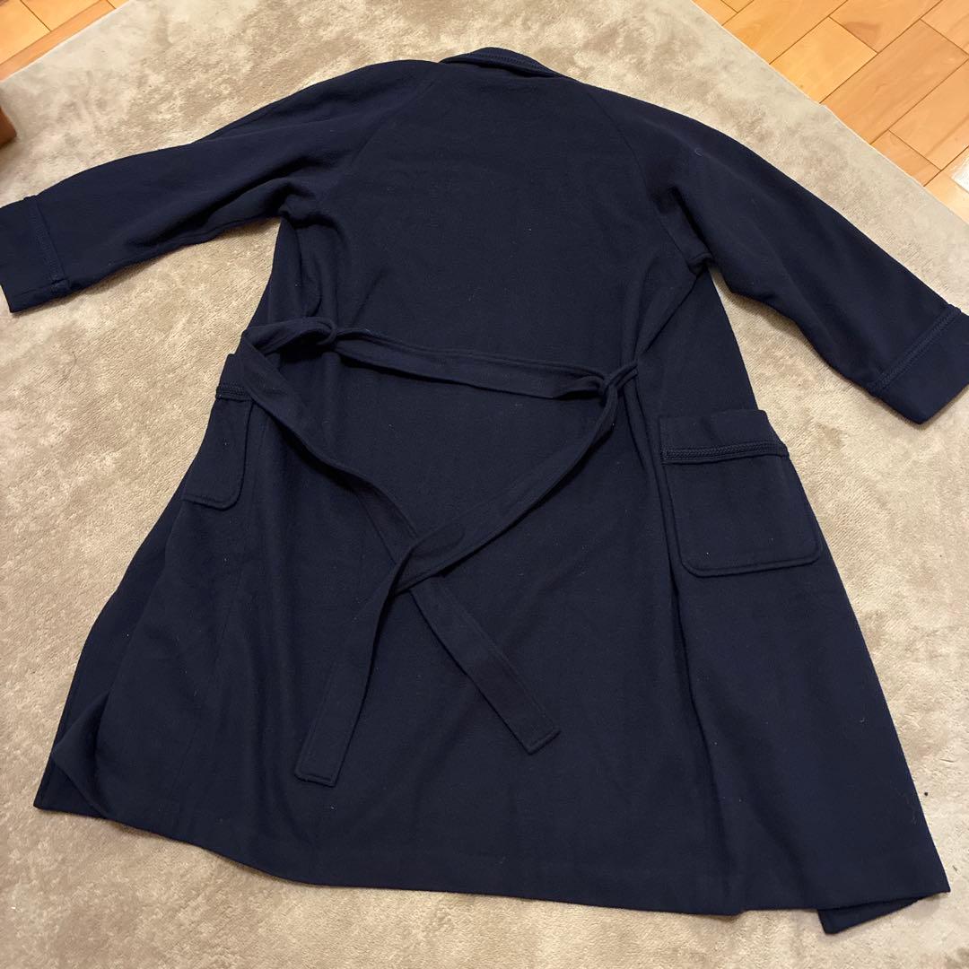 [極美品]バーバリー　ガウンコート　カシミア混　メンズMサイズ　ノバチェック