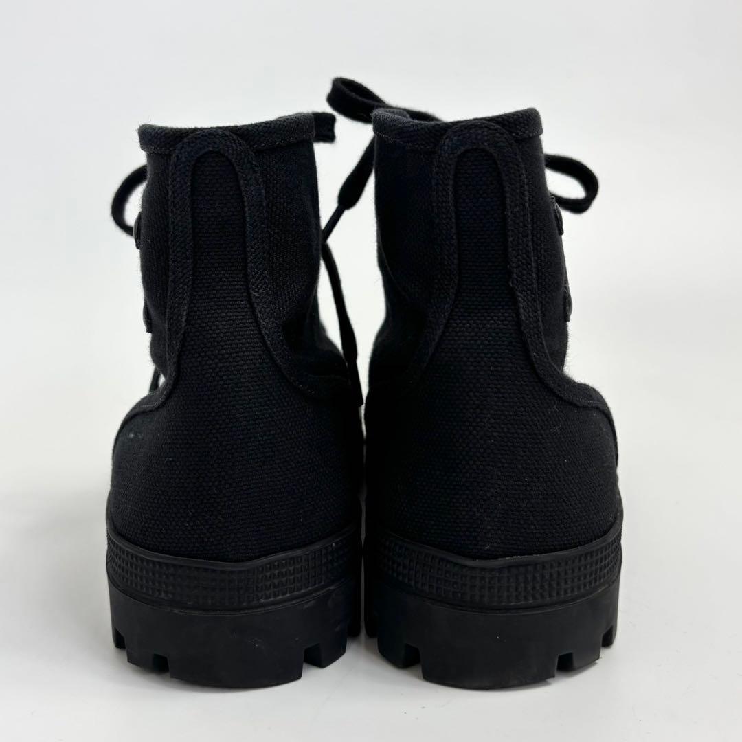 セリーヌ CELINE パタパンレースアップブーツ ブラック 37 24cm