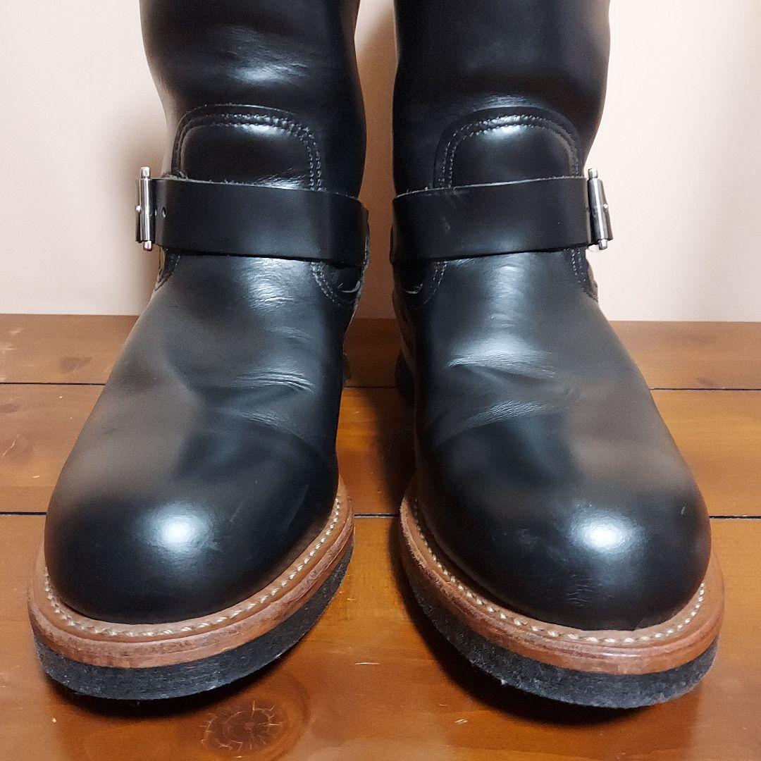 RED WING 2268 US9D ブラッククロム エンジニア ブーツ
