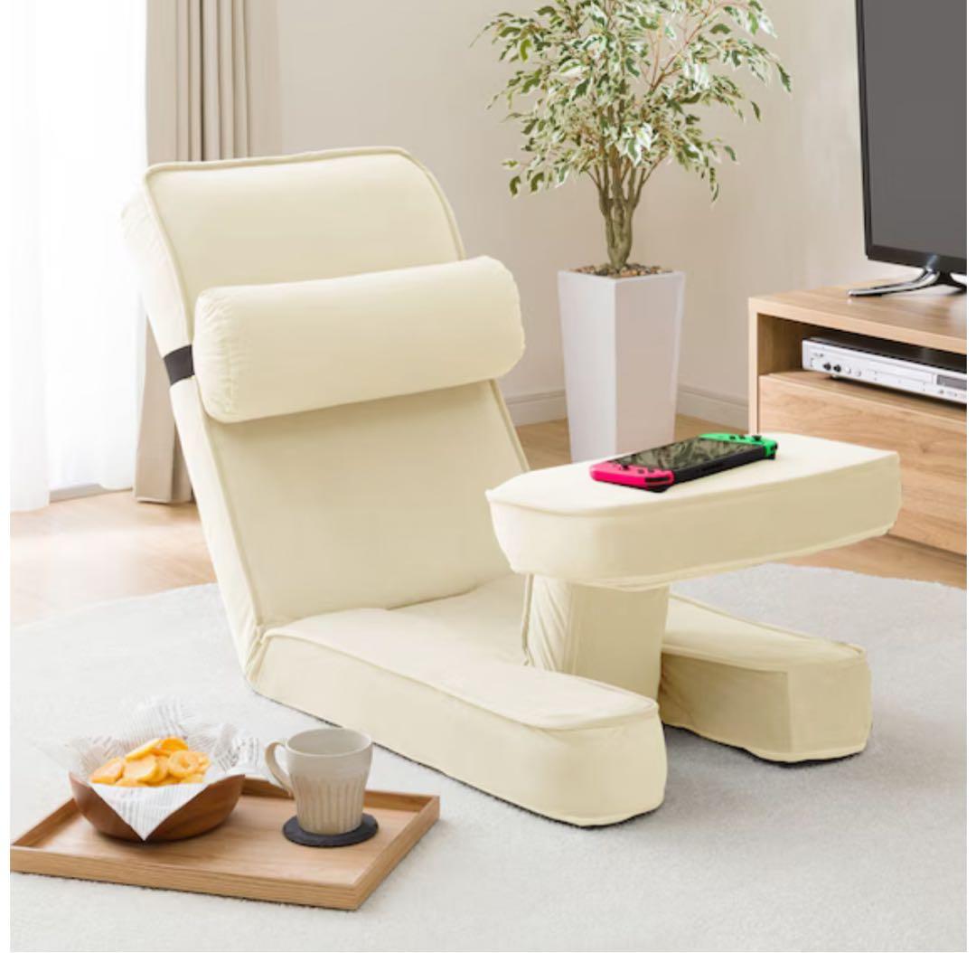 ニトリ　ゲーミング座椅子2 ベロア(BE)