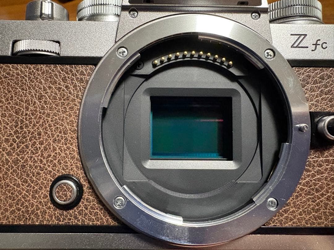 【限定値下げ】Nikon Zfc + キットレンズ ブラウンに張り替え済