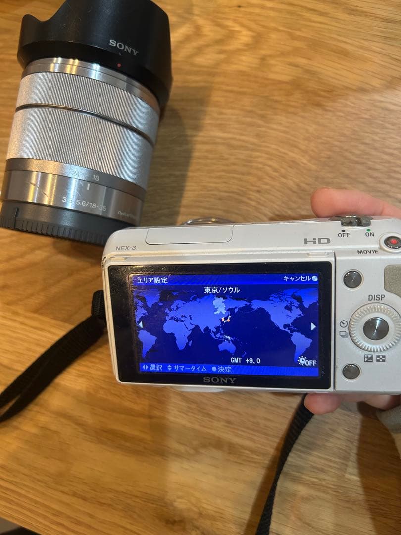 SONY NEX-3 ダブルレンズキット ミラーレス一眼 ホワイト Eマウント