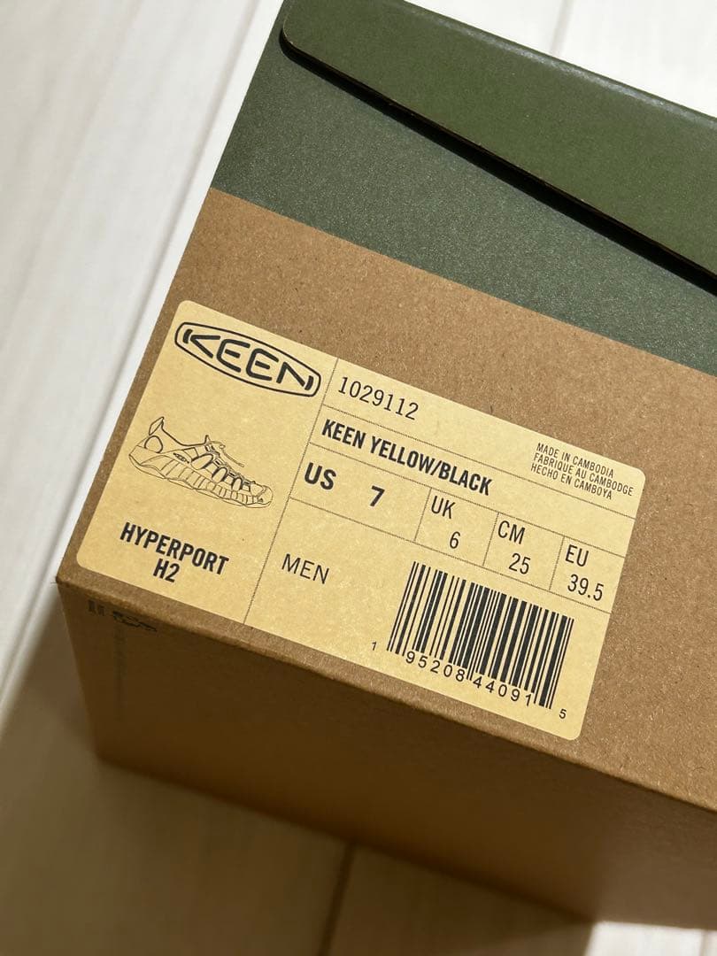 KEEN キーン HYPERPORT H2 サンダル フェス 水陸両用 25cm