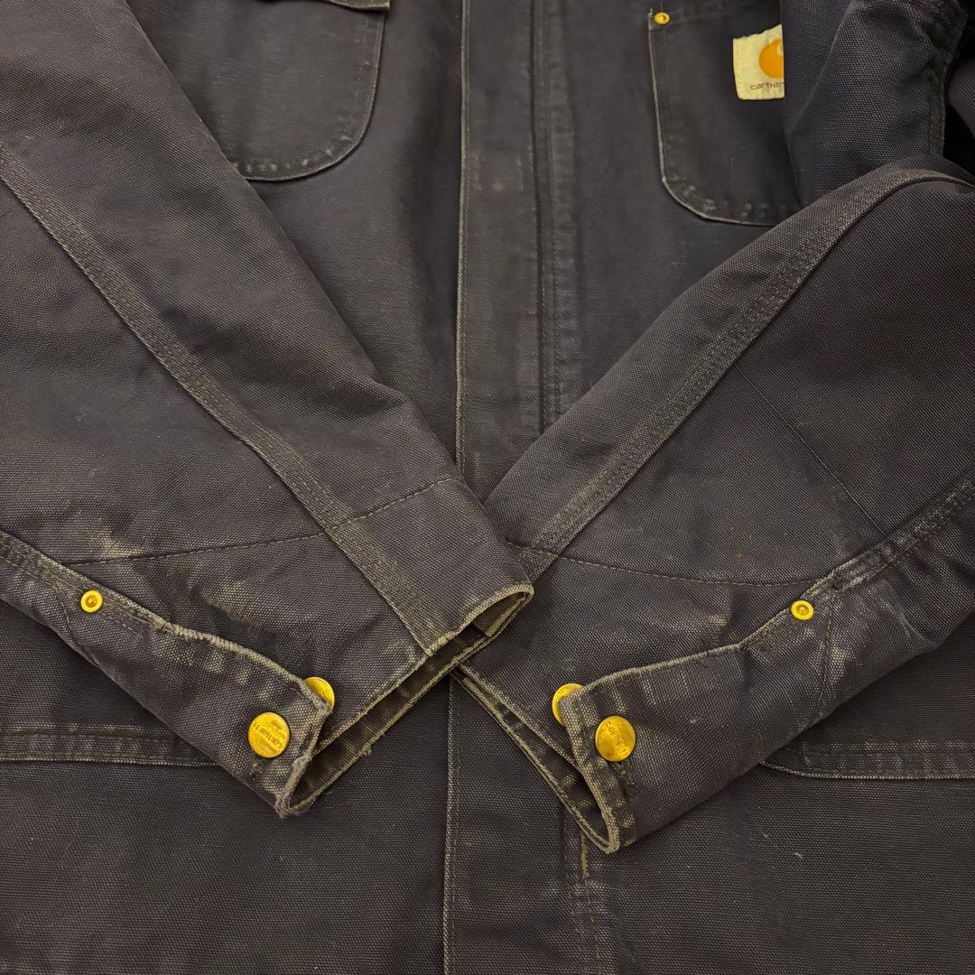 stussy元ネタ ジップ 90s USA製 carhartt チョアコート