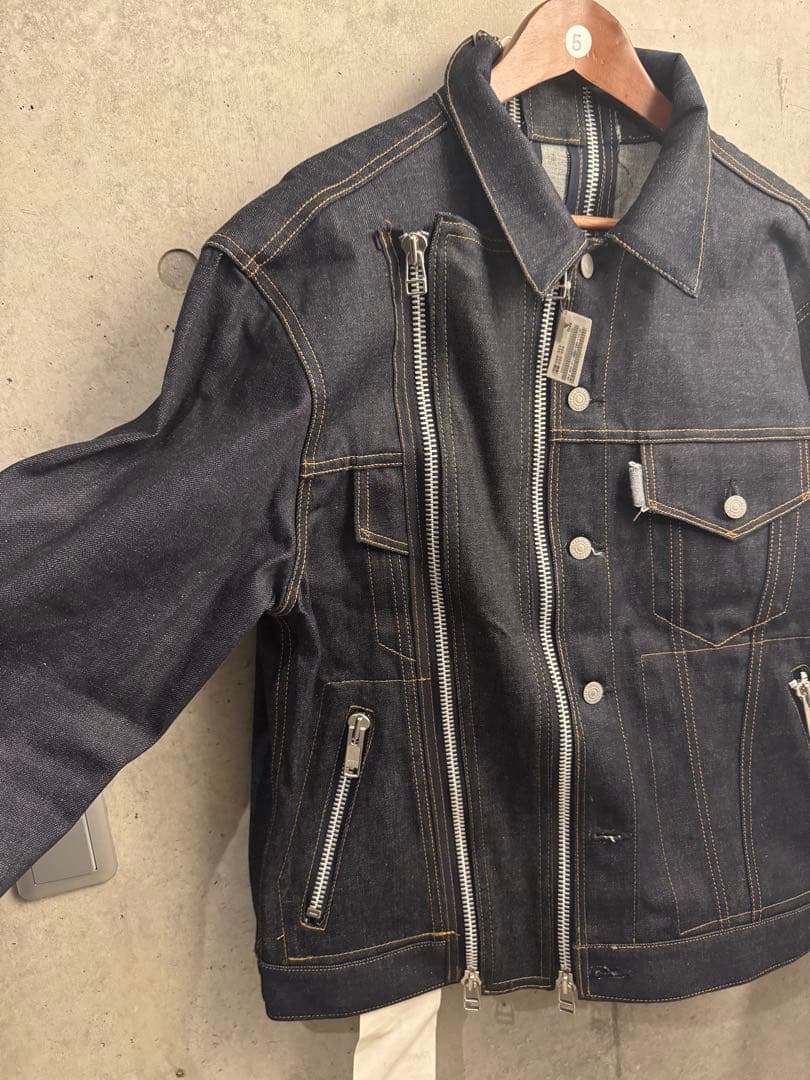 希少、Bonum Tokyo デニム 3rdライダース 、インディゴデニム