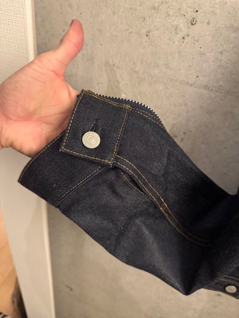 希少、Bonum Tokyo デニム 3rdライダース 、インディゴデニム