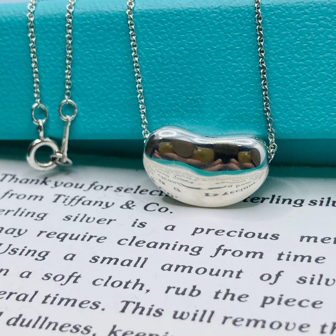 極美品✨ ティファニー ネックレス ビーン AG925