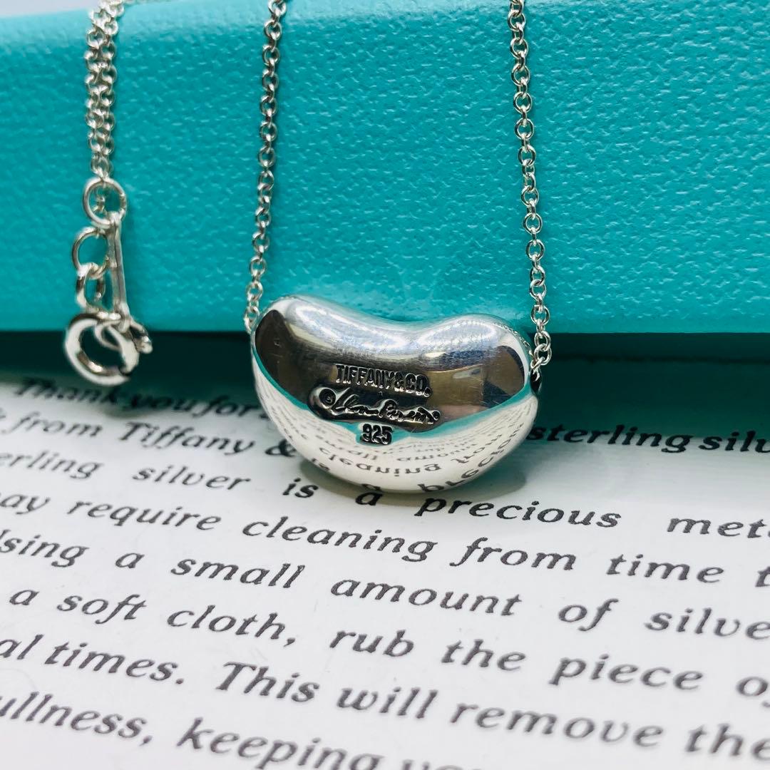 極美品✨ ティファニー ネックレス ビーン AG925
