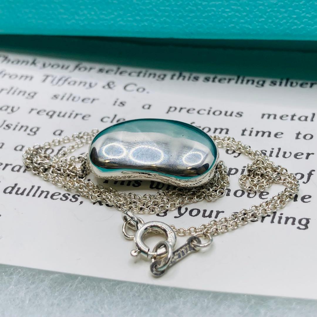 極美品✨ ティファニー ネックレス ビーン AG925