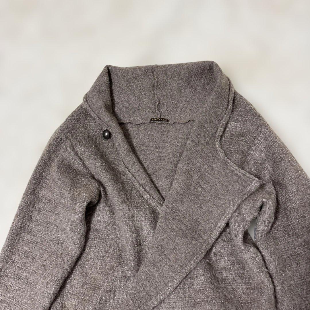 【レア】KAPITAL キャピタル アーミー ボーダー モヘア カーディガン