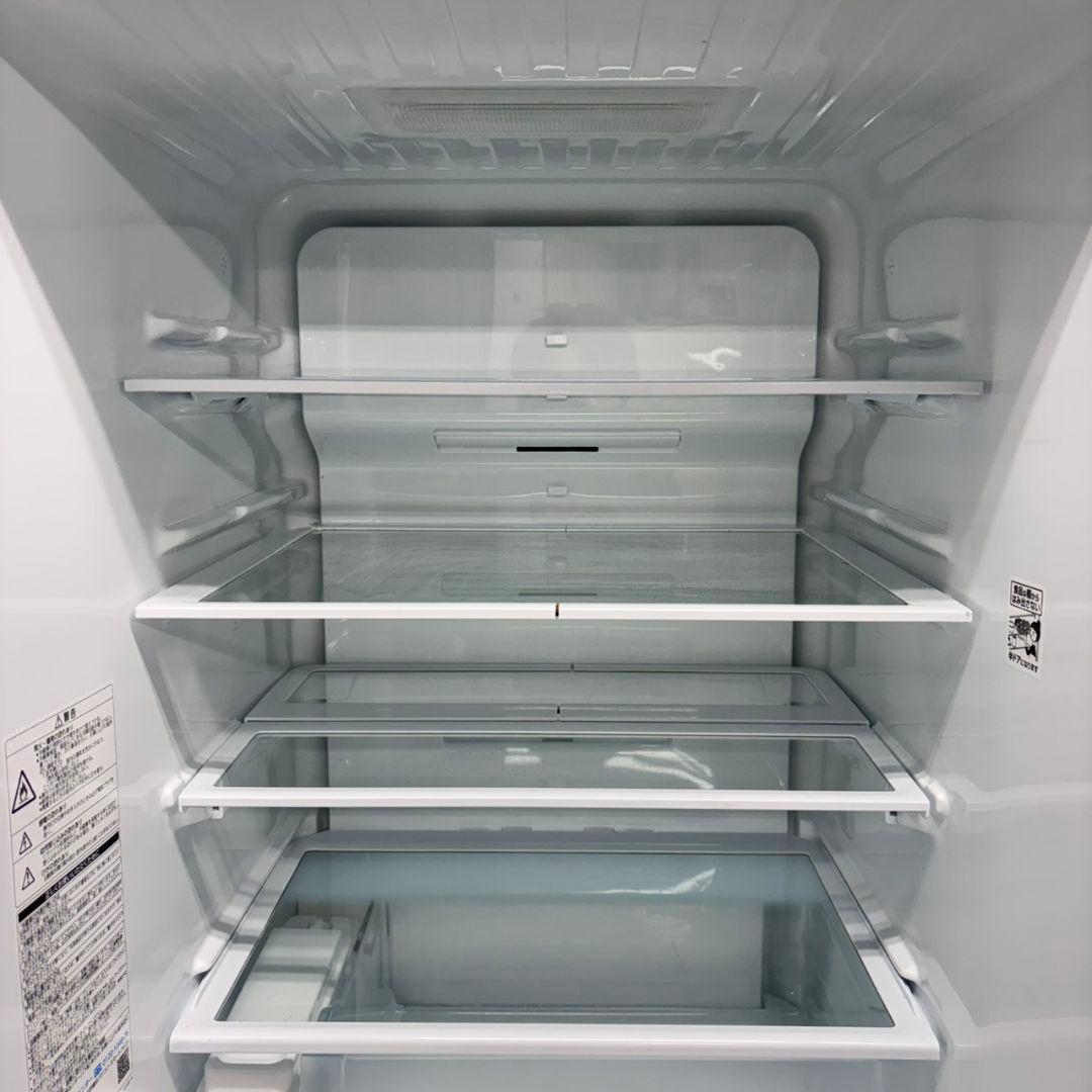 670 大型冷蔵庫　400L強　鏡面　関東配送　インバーター　自動製氷機　美品