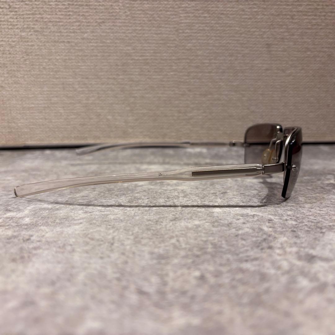 PRADA プラダ サングラス グラデーション リムレス サイドロゴ y2k