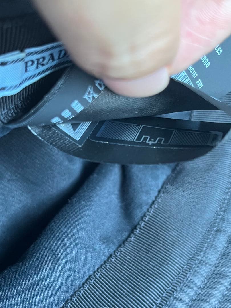 PRADA ブラック バケットハット　M