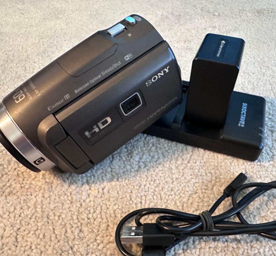 SONY ソニー　HDR-PJ680 ビデオカメラ ブラウン　プロジェクター機能