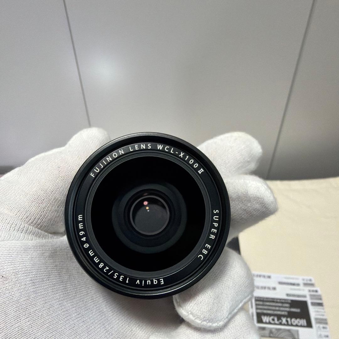 FUJIFILM WCL-X100Ⅱ ワイドコンバージョンレンズ