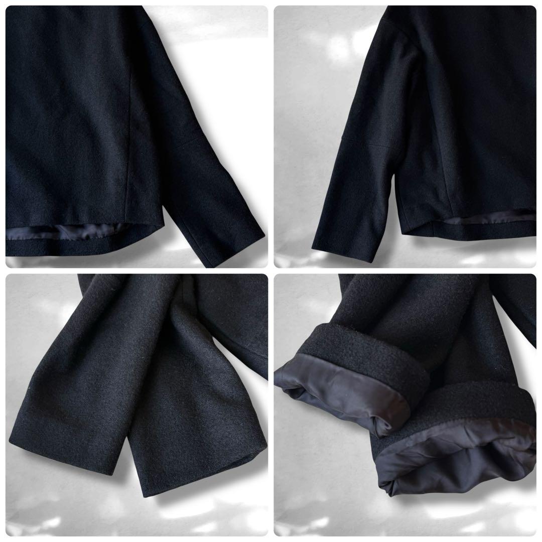 ADORE アドーア ウール　バックジップ　プルオーバー 長袖　ブラック　M