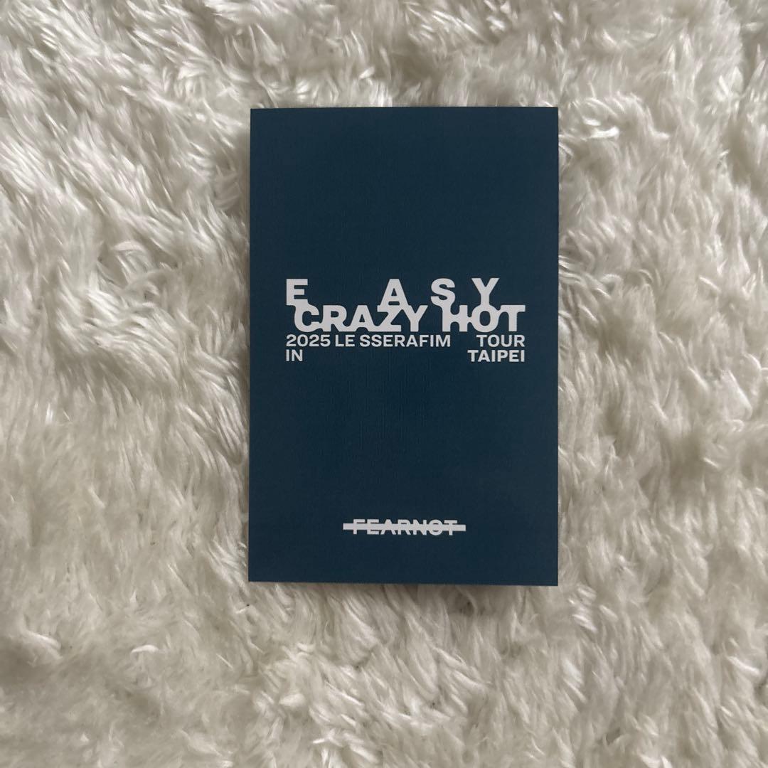 LE SSERAFIM ウンチェ EASY CRAZY HOT ワルツ 台北
