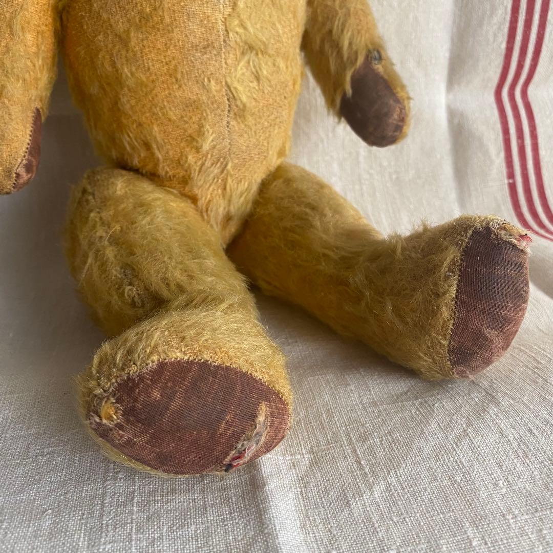 フランス・アンティークテディベア　グラスアイ