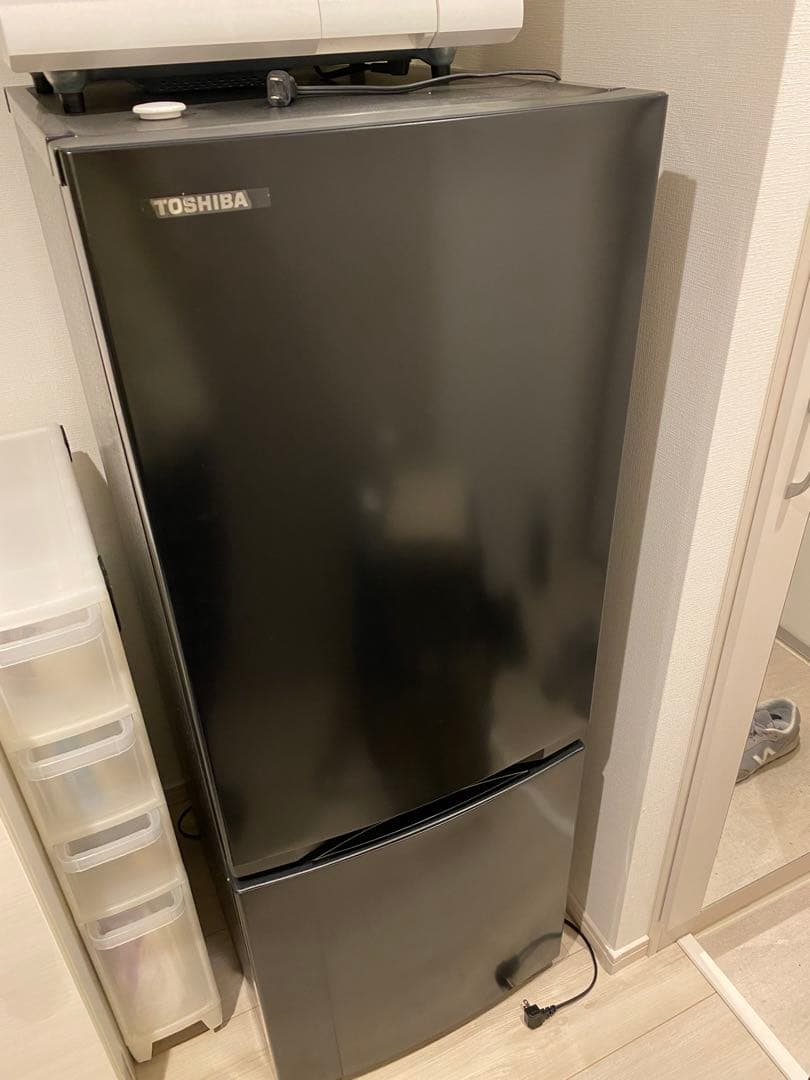 【埼玉優遇】2023年TOSHIBA 153L 冷蔵庫 GR-U15BS(K)
