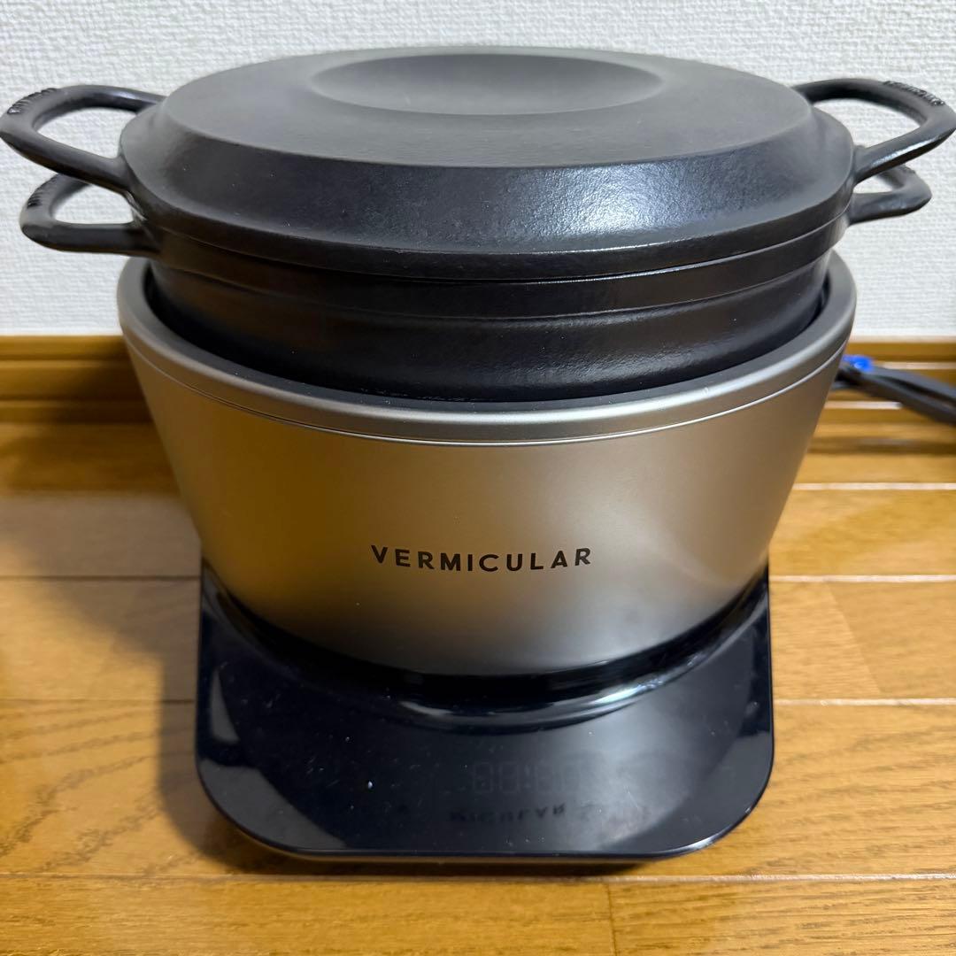 【付属品多数】VERMICULAR バーミキュラ ライスポット PH23A-SV
