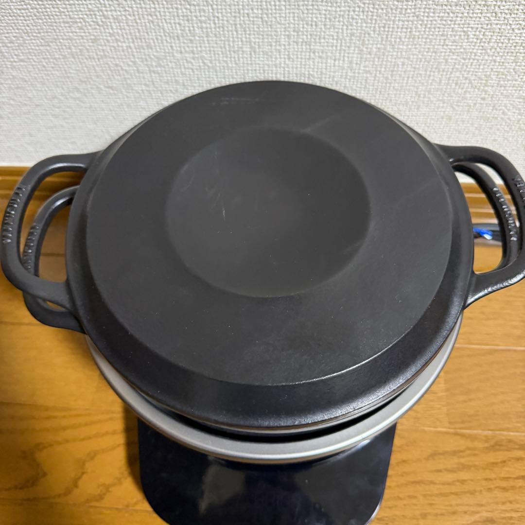 【付属品多数】VERMICULAR バーミキュラ ライスポット PH23A-SV
