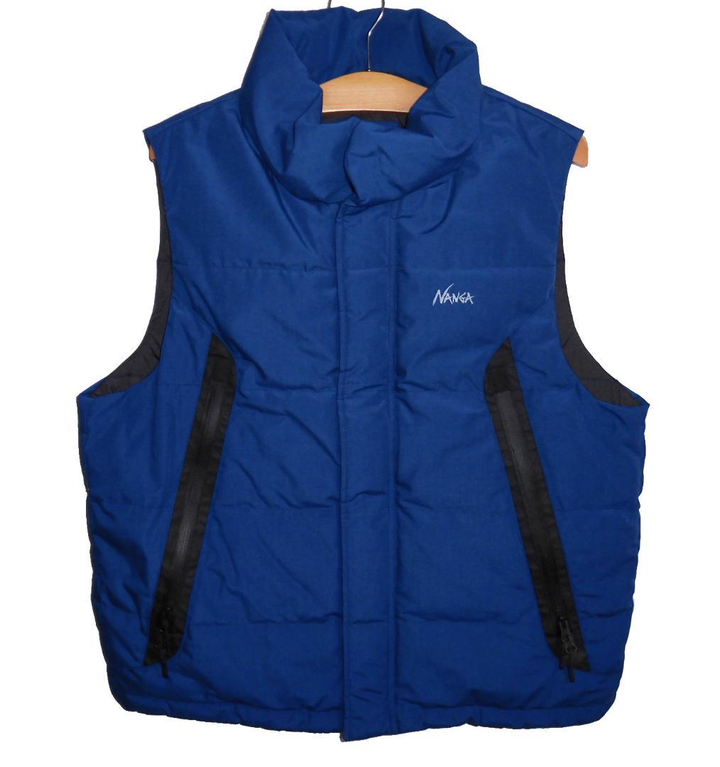 NANGA ナンガ ジーンズファクトリー別注 22AW タキビダウンベスト M