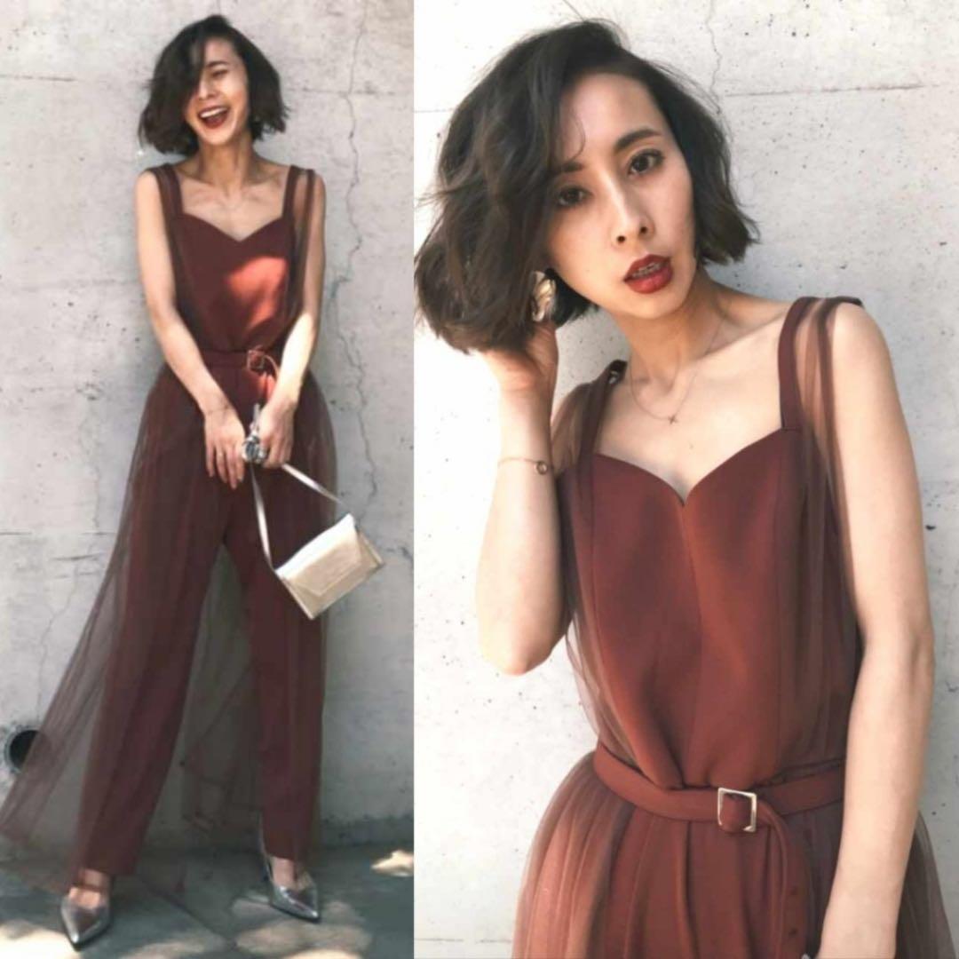 amerivintage チュール ロンパース 結婚式