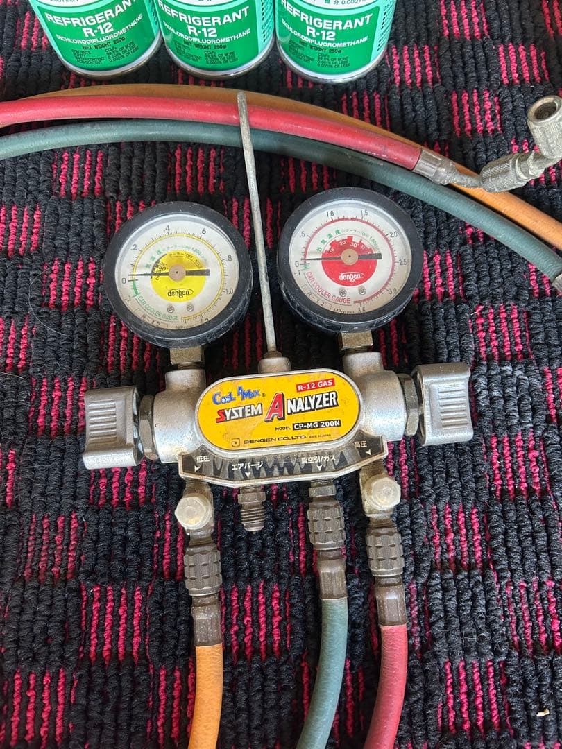 kaze　 R12 クーラーガス 6本 ガスチャージ