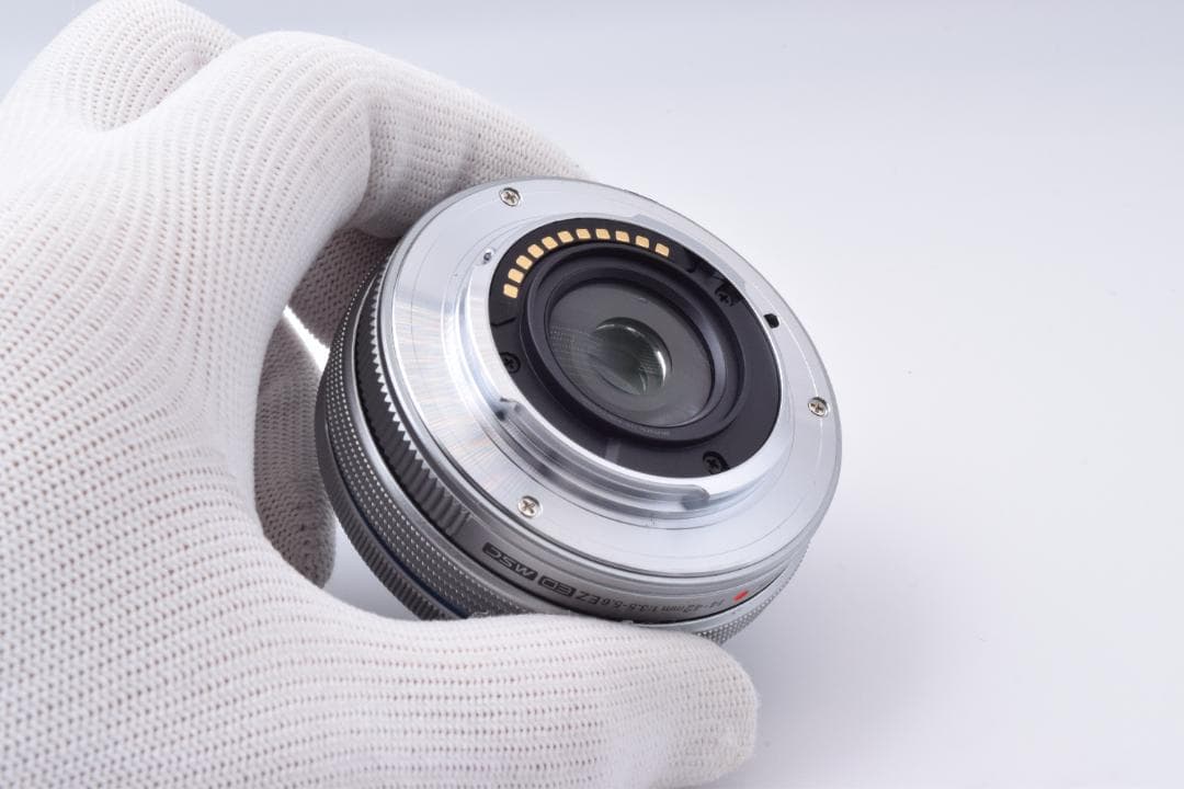 #49c 美品 オリンパス 電動パンケーキ ズームレンズ 14-42mm EZ