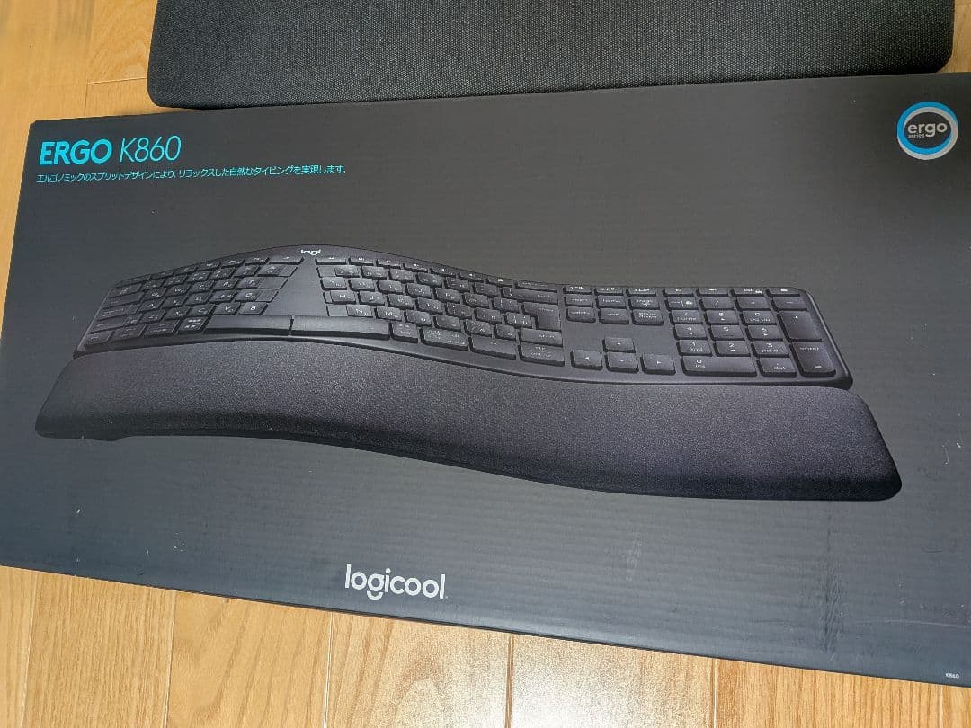 【箱あり】ロジクール ERGO K860　エルゴノミック　スプリットキーボード
