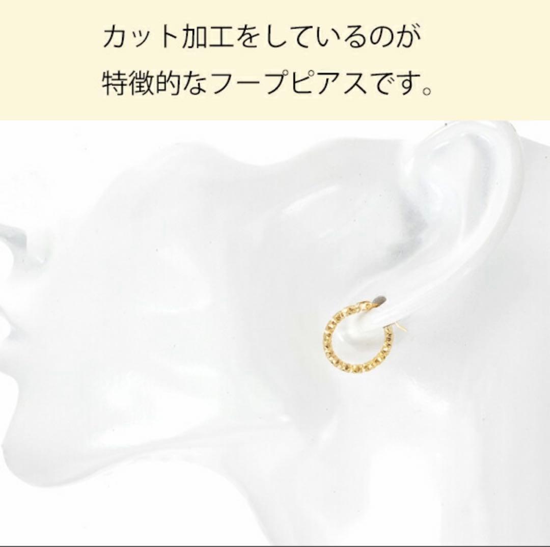 UNOAERRE スパイラルデザインピアス　片耳　18k