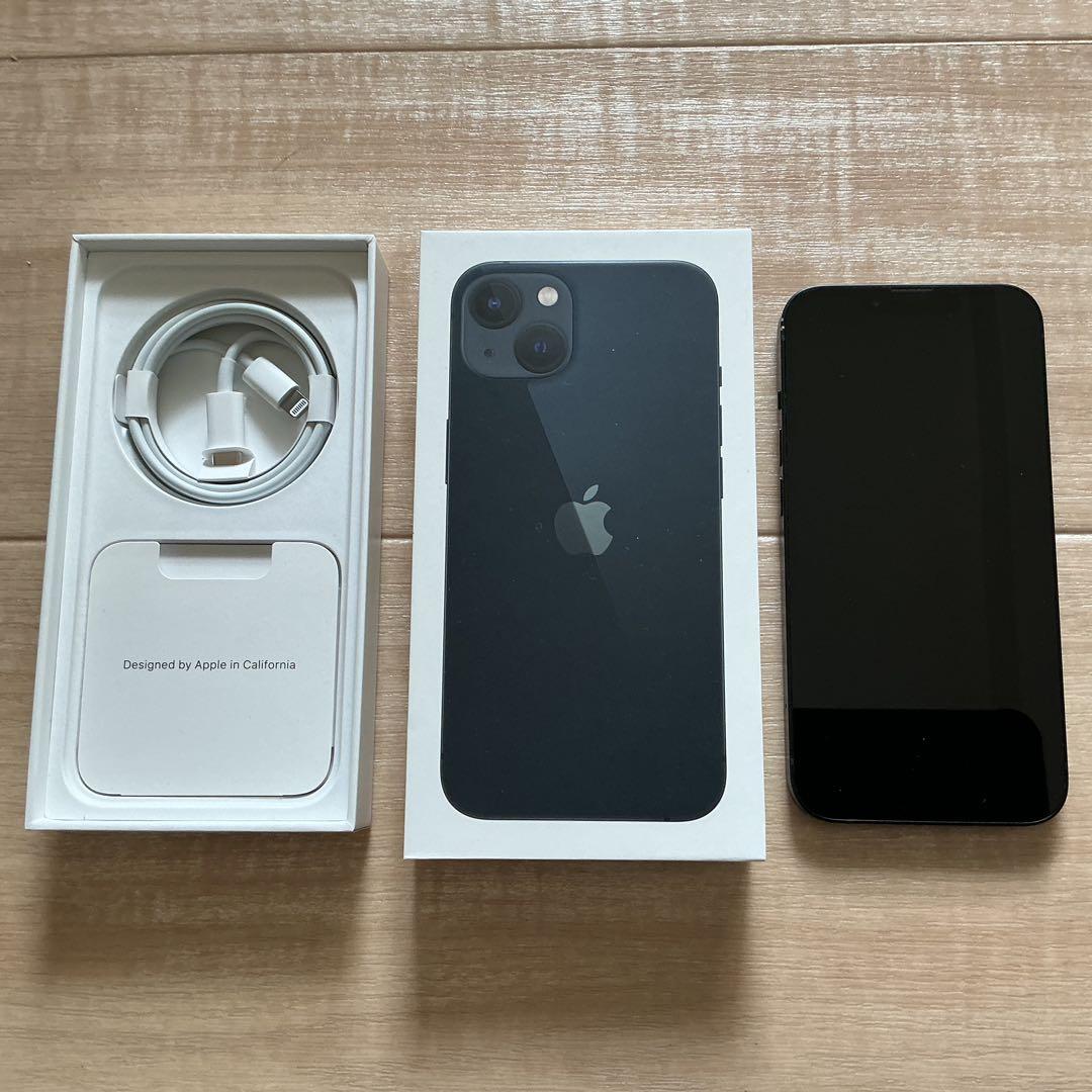 Apple iPhone 13 ミッドナイト 本体 MLNC3J/A