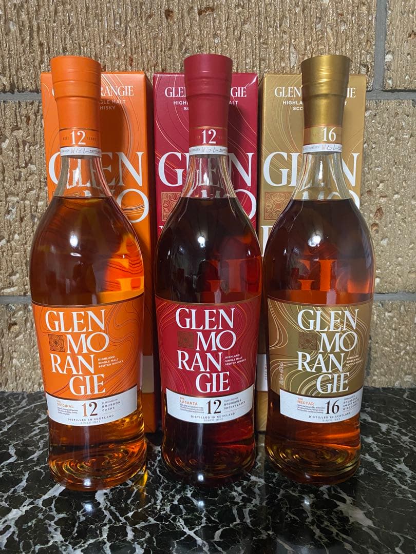 【新品・未開詮】グレンモーレンジウイスキー3本セット