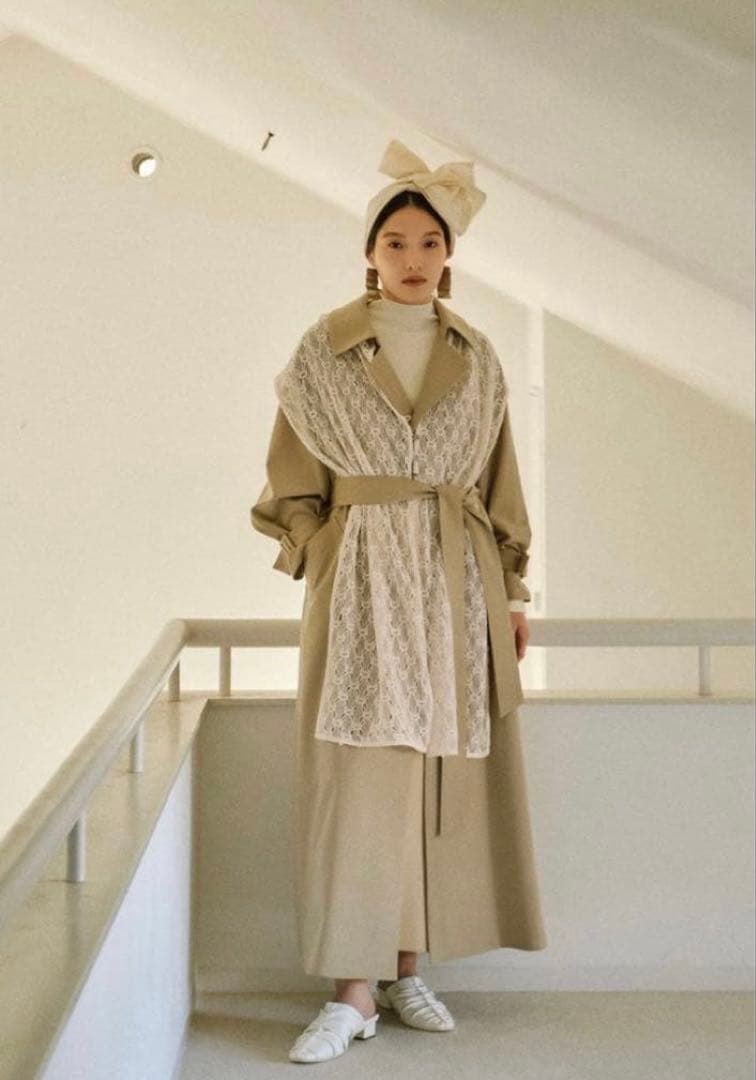 eaphi total lace mulch way cape レイヤード