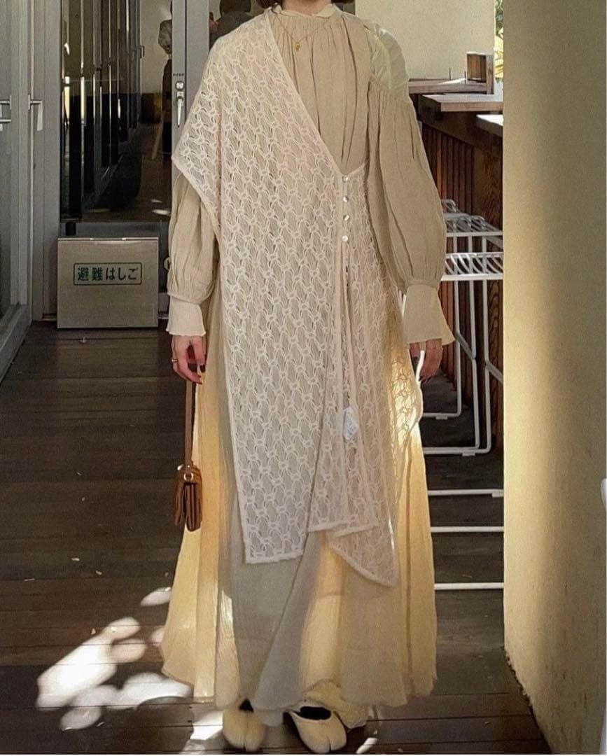 eaphi total lace mulch way cape レイヤード