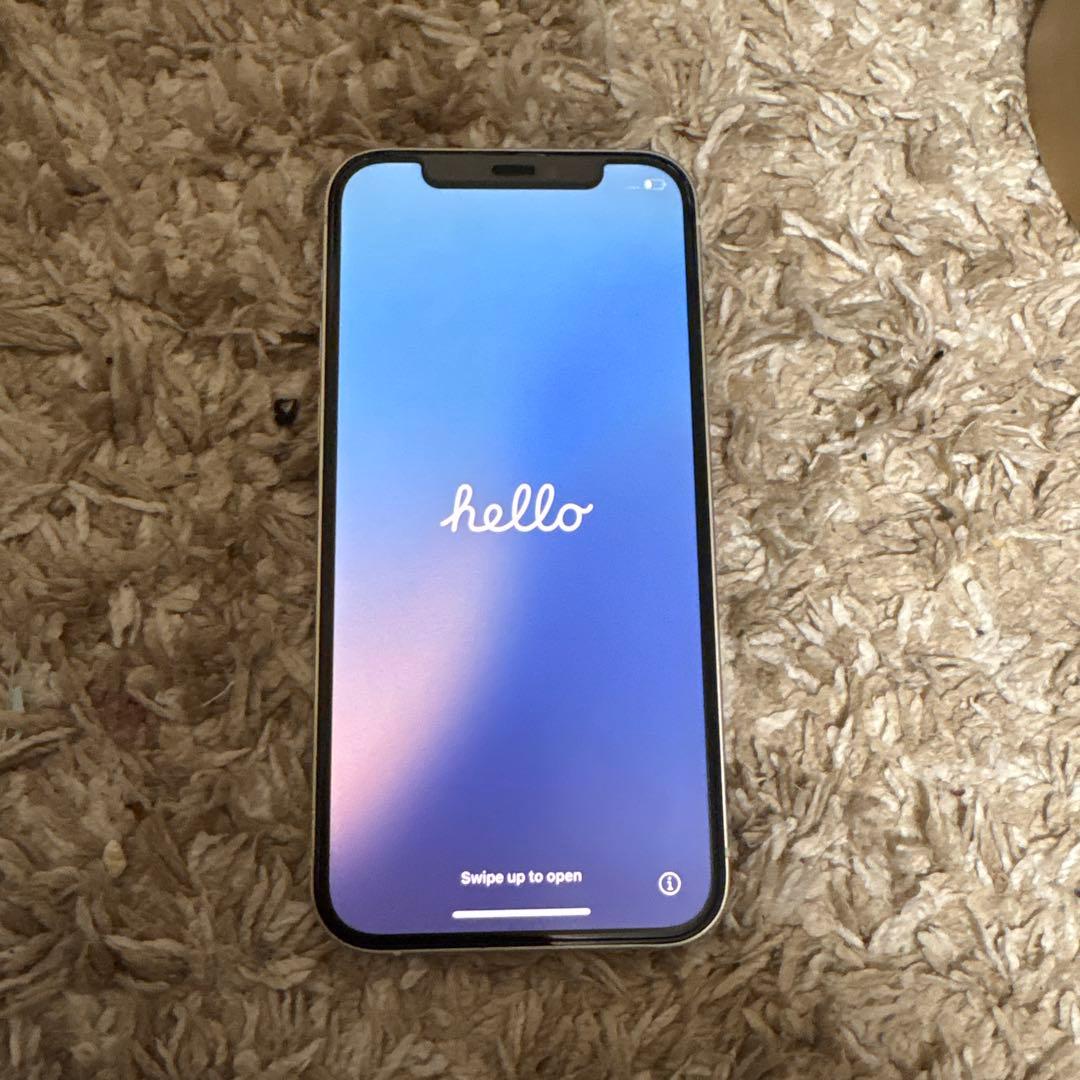 【美品】iPhone12 本体 128GB ホワイト