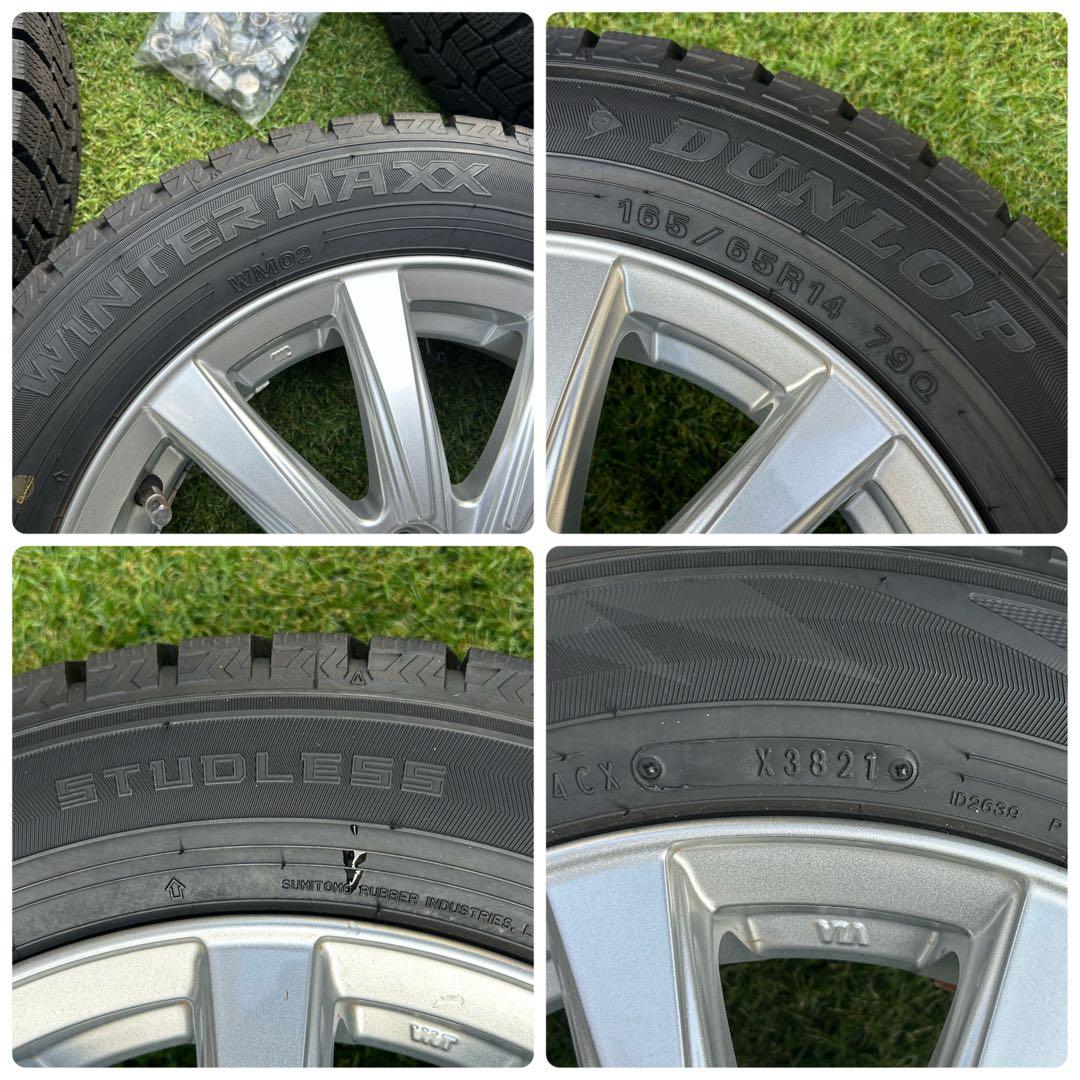 ⭐︎ひさ⭐︎ WINTERMAXX WM02 165/65R14 ホイール付①