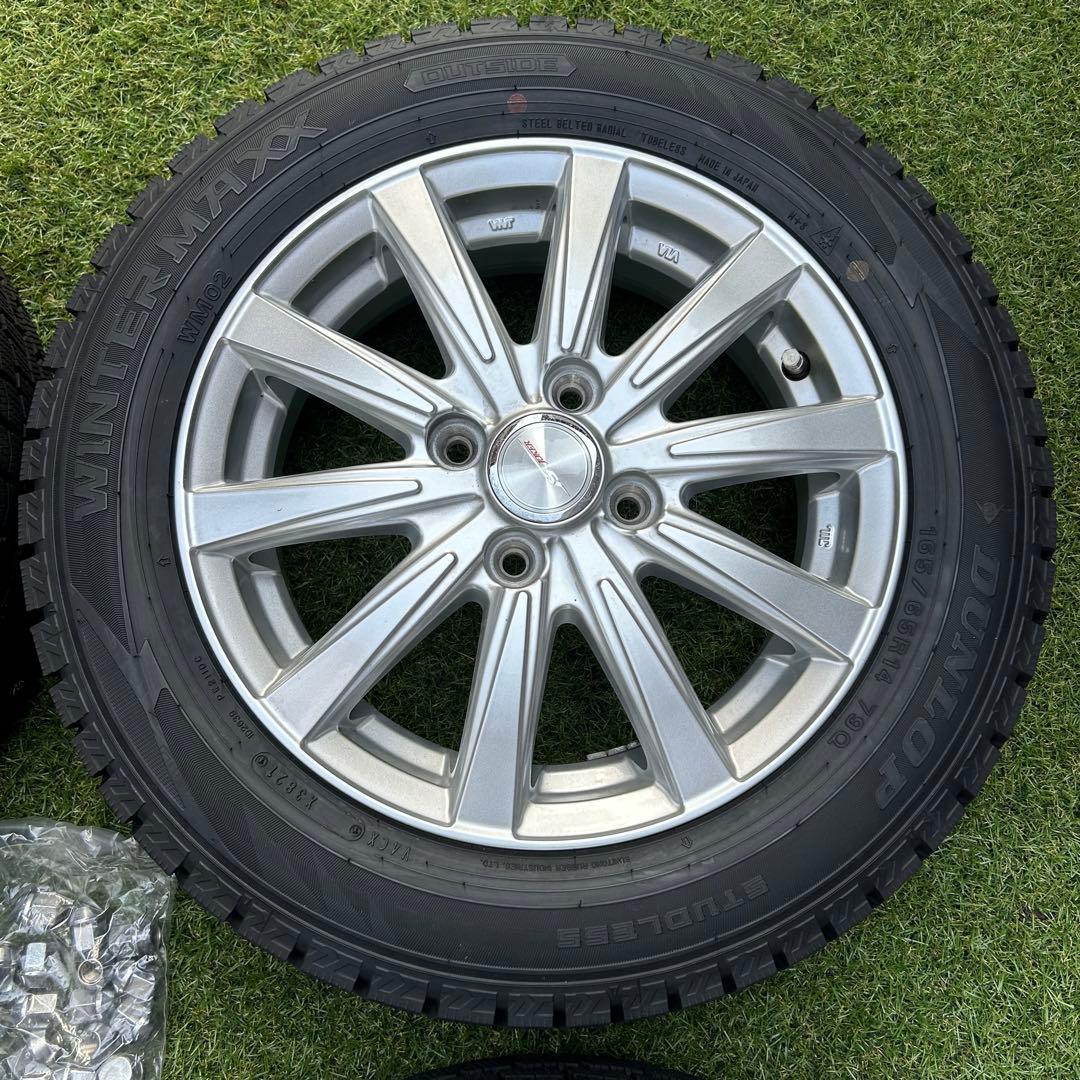 ⭐︎ひさ⭐︎ WINTERMAXX WM02 165/65R14 ホイール付①