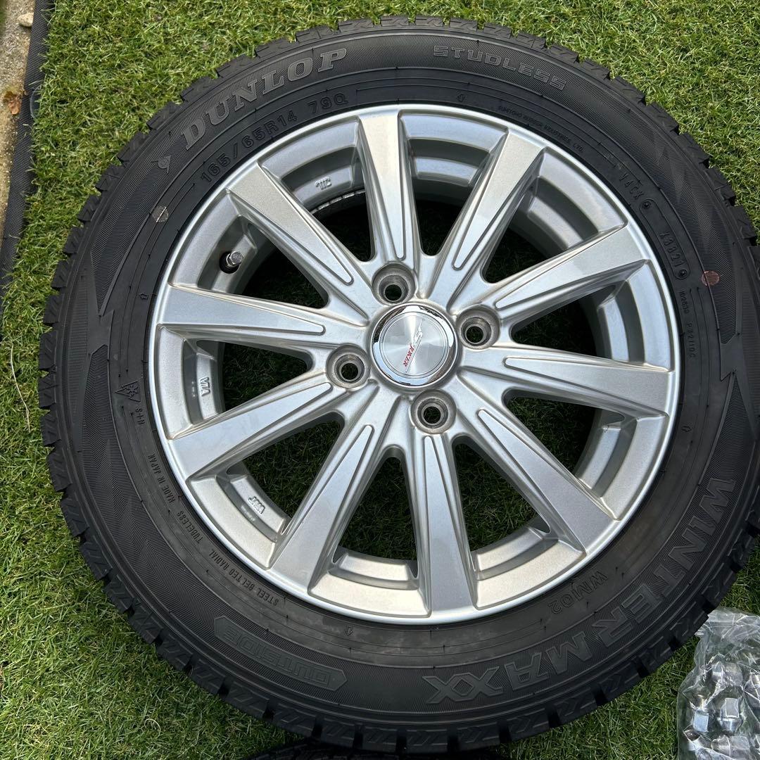 ⭐︎ひさ⭐︎ WINTERMAXX WM02 165/65R14 ホイール付①