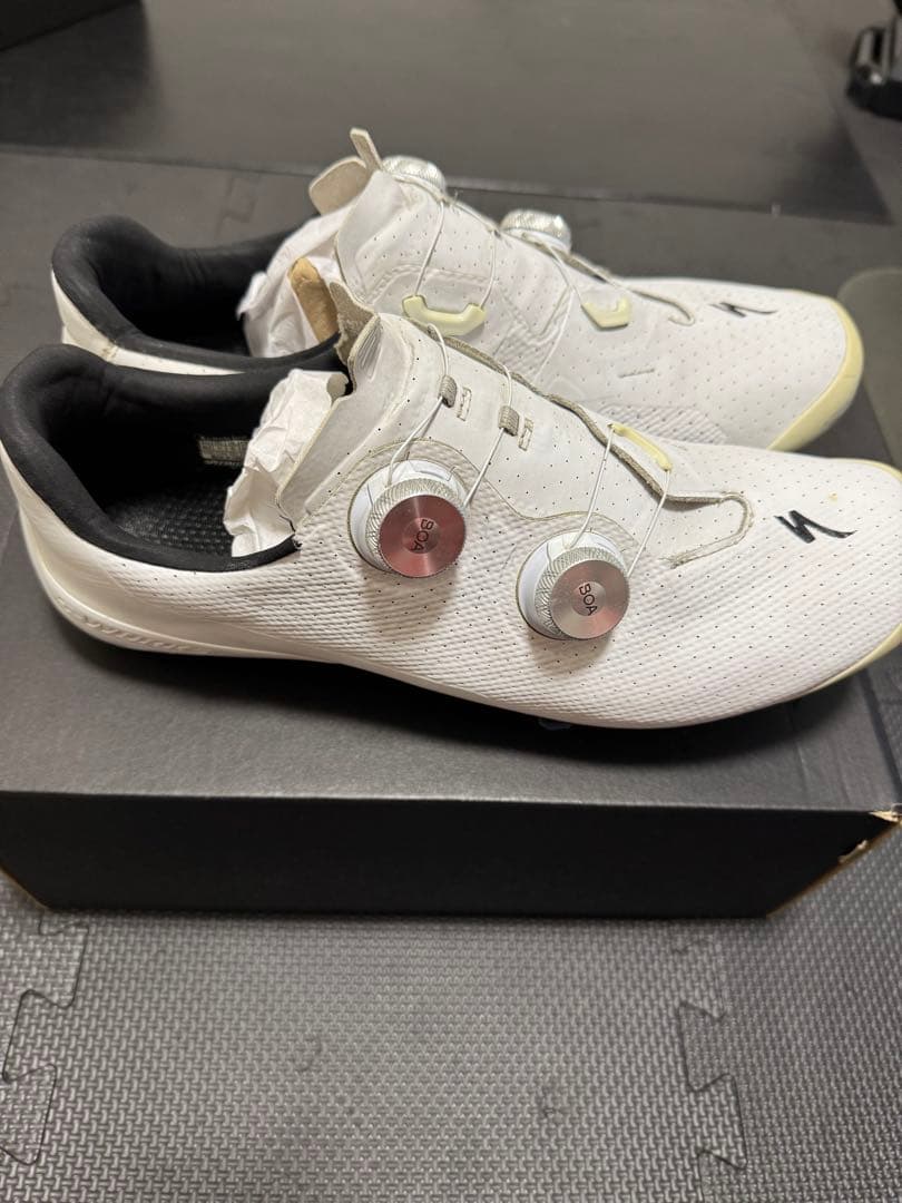 S-WORKS Torch 自転車シューズ ホワイト 28.6cm