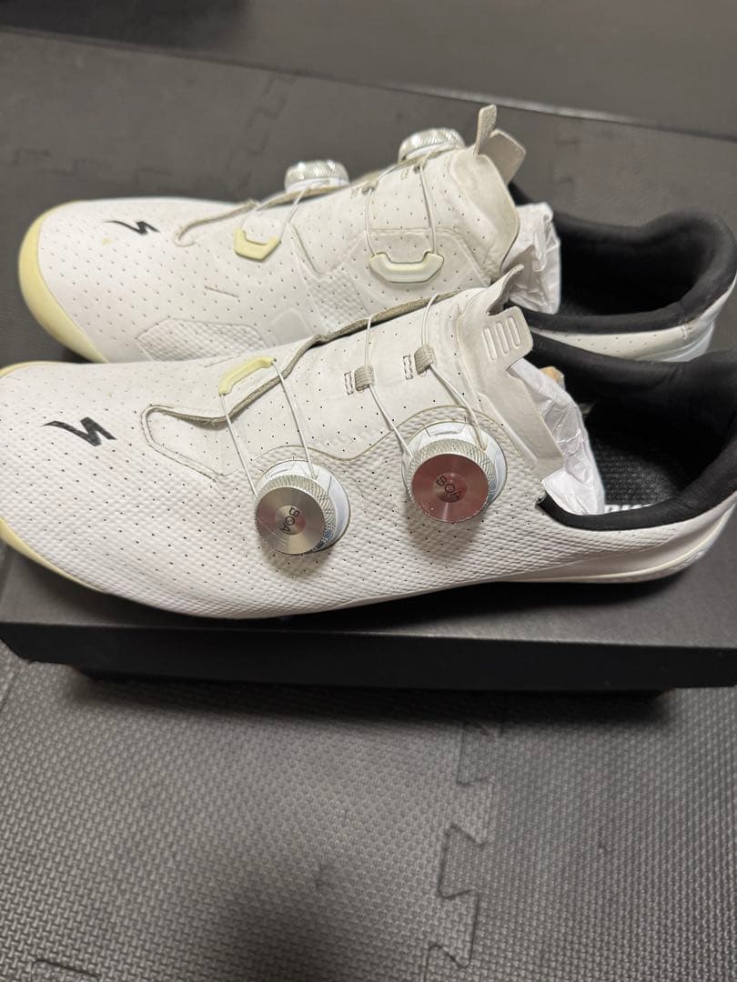 S-WORKS Torch 自転車シューズ ホワイト 28.6cm